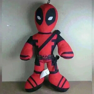 Marvel Comics 'Deadpool' 14  Inch Stuffed Plush Toy - Used But Still Awesome!
